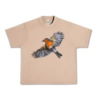 Burro Flying American Robin Urban Heavy Tee - LillyAllenDesigns
