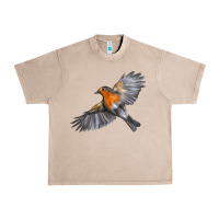 French Oak Flying American Robin Urban Heavy Tee - LillyAllenDesigns