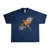 Navy Flying American Robin Urban Heavy Tee - LillyAllenDesigns