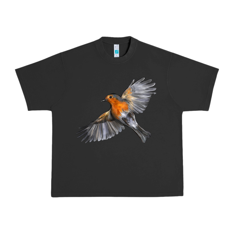 Flying American Robin Urban Heavy Tee by LillyAllenDesigns | Teevron