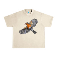Sandshell Flying American Robin Urban Heavy Tee - LillyAllenDesigns