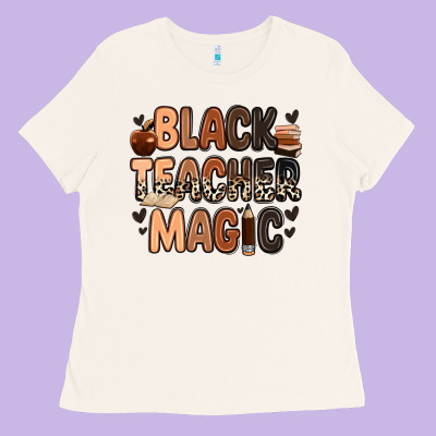 Black Teacher Magic Juneteenth Ladies Tee Designed By Zillion Design Studio