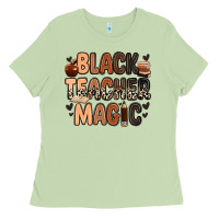 Matcha Black Teacher magic juneteenth Ladies Tee - Zillion Design Studio