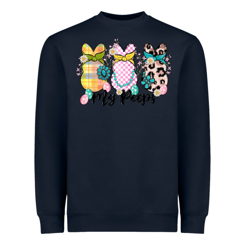 My Peeps Heavyweight Sweatshirt by MaliasSmallBusiness | Teevron
