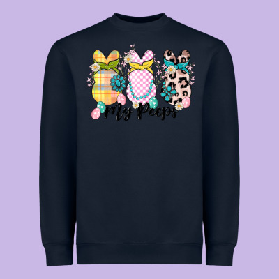 My Peeps Heavyweight Sweatshirt Designed By Maliassmallbusiness
