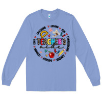Colony Blue teachers aide Long Sleeve Tee - MaliasSmallBusiness