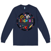 Navy teachers aide Long Sleeve Tee - MaliasSmallBusiness