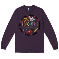 Plum teachers aide Long Sleeve Tee - MaliasSmallBusiness