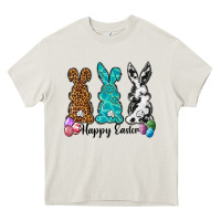 Cream Western happy easter peeps Heavy Core Tee - Neo Western
