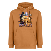 Meerkat Salem Witch Book Club Heavyweight Hoodie - texasbilliewilder