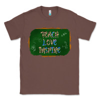 Chestnut teach love inspire chalkboard Classic Tee - AdoDesignShop