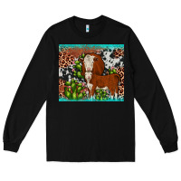 Black hereford cactus tumbler Long Sleeve Tee - JahusDesignShop
