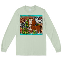 Matcha hereford cactus tumbler Long Sleeve Tee - JahusDesignShop