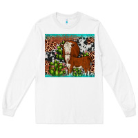 White hereford cactus tumbler Long Sleeve Tee - JahusDesignShop