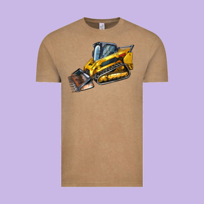 Compact Track Loader Vintage Tee Designed By Lillyallendesigns