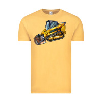 Vintage Mustard Compact Track Loader Vintage Tee - LillyAllenDesigns