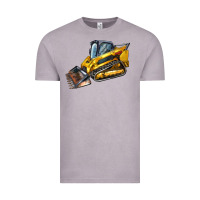 Vintage Zinc Compact Track Loader Vintage Tee - LillyAllenDesigns