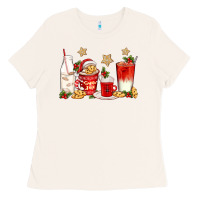 Bone santa fuel coffee cups Ladies Tee - texasbilliewilder