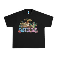 Black Happy Easter Day Rodeo Urban Heavy Tee - NancyCooperArtShop