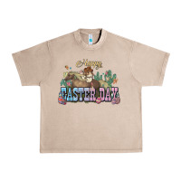 French Oak Happy Easter Day Rodeo Urban Heavy Tee - NancyCooperArtShop
