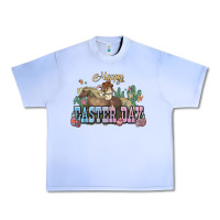Grape Ice Happy Easter Day Rodeo Urban Heavy Tee - NancyCooperArtShop