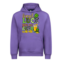 Tulip St. Patrick's Forget luck give me beer Urban Hoodie - OliviaCreatesArt