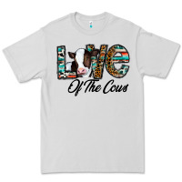 Dove Grey love of the cows Premium Tee - CowhideDigitalArt