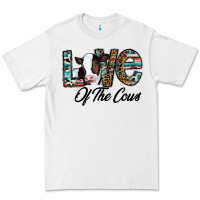 White love of the cows Premium Tee - CowhideDigitalArt