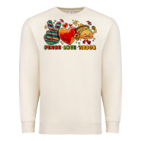 Sandshell Peace love tacos Premium Sweatshirt - NancyCooperArtShop