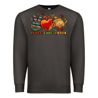 Smoke Peace love tacos Premium Sweatshirt - NancyCooperArtShop