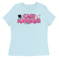 Baby Blue breast cancer case manager Ladies Tee - texasbilliewilder
