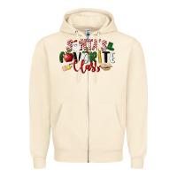 Sandshell Santa's Favorite Class Christmas Zipper Hoodie - LillyAllenDesigns
