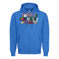 True Royal Santa's Favorite Class Christmas Zipper Hoodie - LillyAllenDesigns