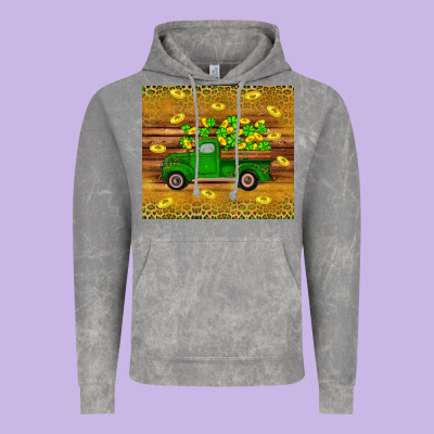 St Patricks Day Truck Vintage Hoodie Designed By Artiststas