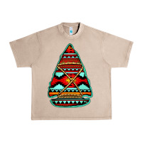 French Oak aztec arrowhead Urban Heavy Tee - Jasminsmagicworld
