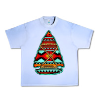 Grape Ice aztec arrowhead Urban Heavy Tee - Jasminsmagicworld