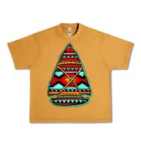 Peanut Butter aztec arrowhead Urban Heavy Tee - Jasminsmagicworld