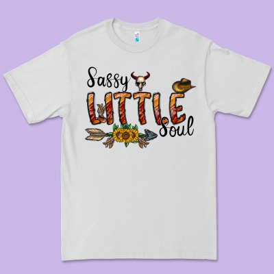 Sassy Little Soul Premium Tee Designed By Cowhidedigitalart