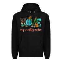 Black Western love my country music Premium Hoodie - HowdyJamesFarm