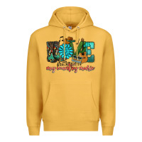 Mustard Western love my country music Premium Hoodie - HowdyJamesFarm