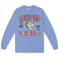 Colony Blue cupid university Long Sleeve Tee - MaliasSmallBusiness