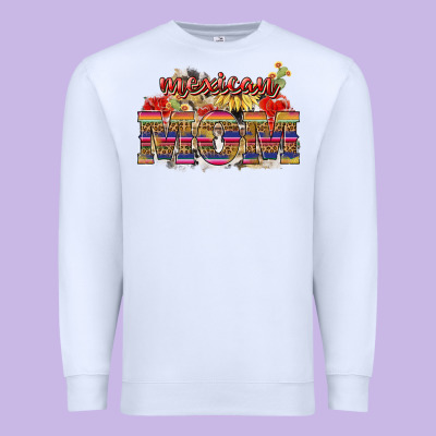 Mexican Mom Premium Sweatshirt Designed By Nancycooperartshop