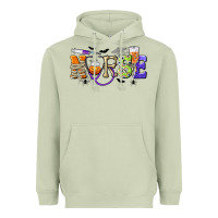 Matcha Halloween Nurse Heavyweight Hoodie - texasbilliewilder