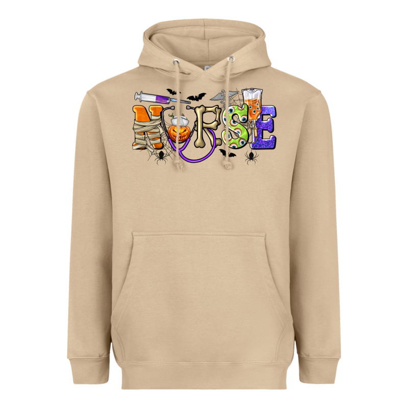 Halloween Nurse Heavyweight Hoodie by texasbilliewilder | Teevron