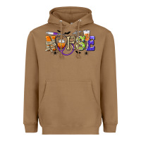 Toasted Coconut Halloween Nurse Heavyweight Hoodie - texasbilliewilder