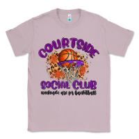 Lilac courtside social club Classic Tee - MaliasSmallBusiness