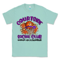 Seafoam courtside social club Classic Tee - MaliasSmallBusiness