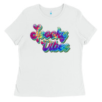White spooky vibes Ladies Tee - JahusDesignShop