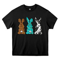 Black Western Happy Easter peeps Heavy Core Tee - Neo Western