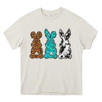 Cream Western Happy Easter peeps Heavy Core Tee - Neo Western